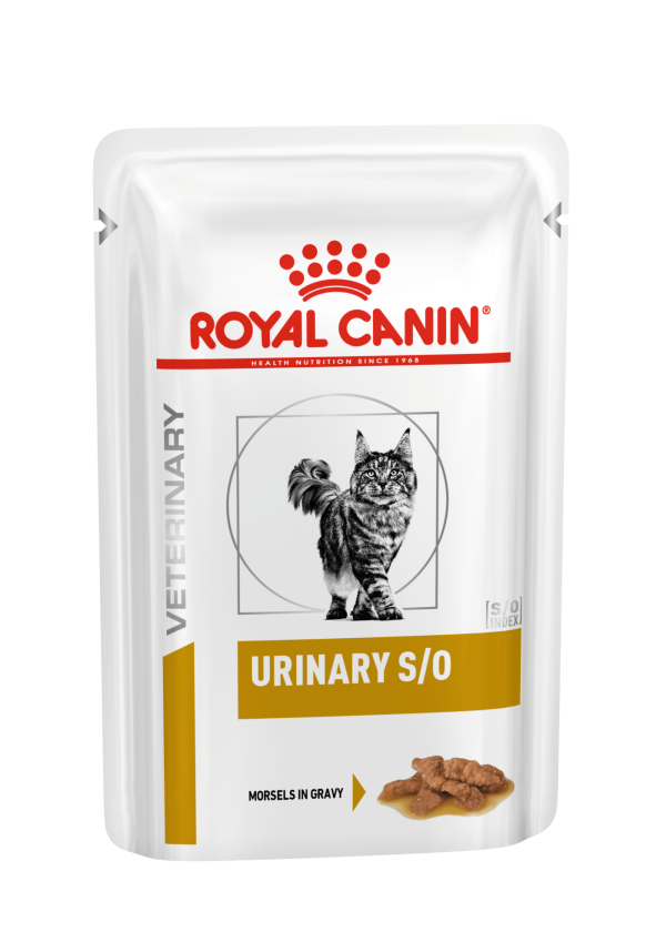 Royal Canin Veterinary Urinary S O 85 gr (Sobre bocaditos en salsa) Online now