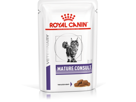 Royal Canin Veterinary Mature Consult Cat 85 gr (Sobre finas láminas en salsa) Supply