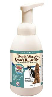 Ark Naturals Don t Worry Donet Rinse Me! Waterless Dog Shampoo 18Z Online Sale