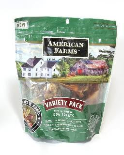 American Farms Variety Pack Ears and Bones 7PC Sale