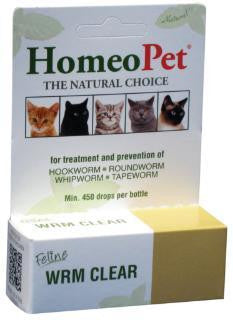 HomeoPet WRM Clear Feline Specific 1.6 oz. Online Sale