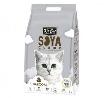 KIT CAT ARENA ECO SOYACLUMP - CHARCOAL 7L Supply