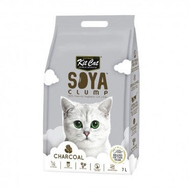 KIT CAT ARENA ECO SOYACLUMP - CHARCOAL 7L Supply