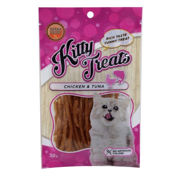 Kitty Treats Soft Chicken & Tuna and Chicken Jerky Sliced Cat Treats Combo Discount