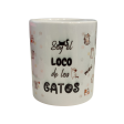 Taza  Soy el loco de los gatos  Online