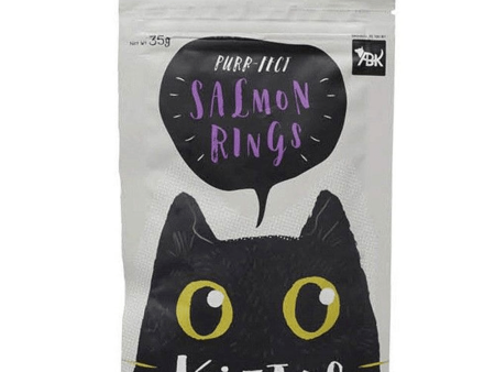 Kittos Purr Fect Salmon Rings Cat Treats Online now