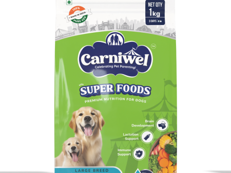 Carniwel Superfoods Veg Kibble Starter For Large Breed Mother & Baby Dog Dry Food Cheap