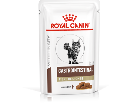 Royal Canin Veterinary Gastro Intestinal Fibre Response Cat 85 gr (Sobre finas láminas en salsa) Supply