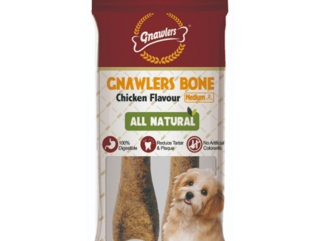 Gnawlers Chicken Bone Dog Treats (4.5 inch) Online Hot Sale