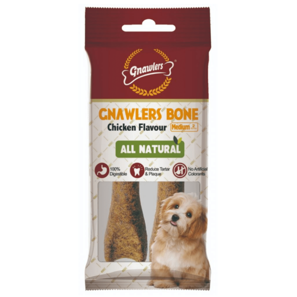 Gnawlers Chicken Bone Dog Treats (4.5 inch) Online Hot Sale