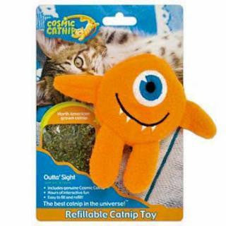 Cosmic Refillable Catnip Cyclops - Outta Sight For Cheap