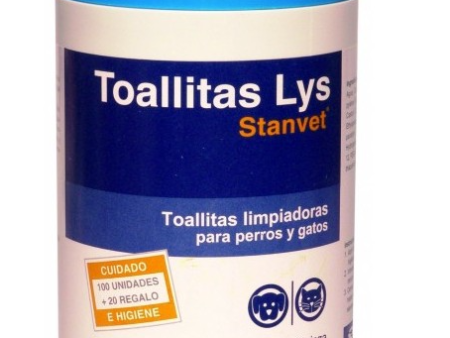 Toallitas LYS higie. Ojos+oidos 120 ud (STANVET) Sale