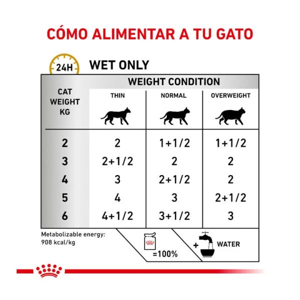 Royal Canin Veterinary Urinary S O 85 gr (Sobre bocaditos en salsa) Online now