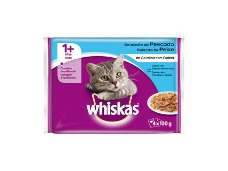 Whiskas Seleccion Pescado 4 udsx100gr Fashion