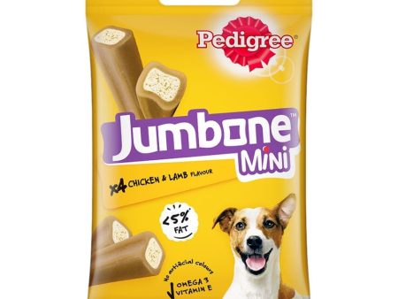 Pedigree Chicken & Lamb Jumbone Mini Adult Dog Treats Online Hot Sale