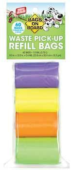 Bramton Bags on Board Rainbow Bag Refill Pack (60 bags) Online now