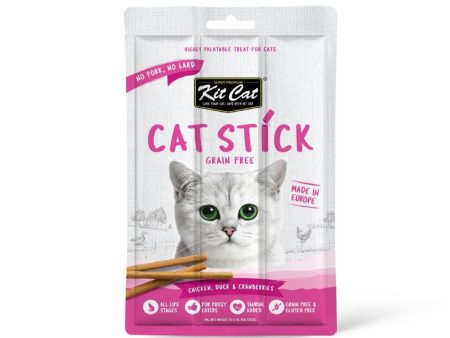 KIT CAT CAT STICK - CHICKEN, DUCK & CRANBERRIES 15G For Discount