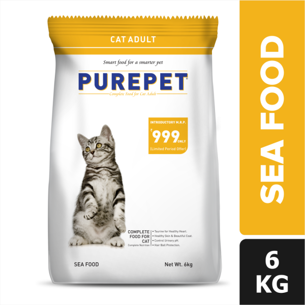 Purepet Seafood Adult Cat Dry Food on Sale