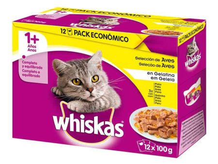 Whiskas senior seleccion aves 4 udsx100 gr on Sale