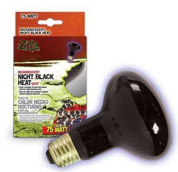 Zilla Night Black Spot Heat Bulb 75 Watts For Cheap