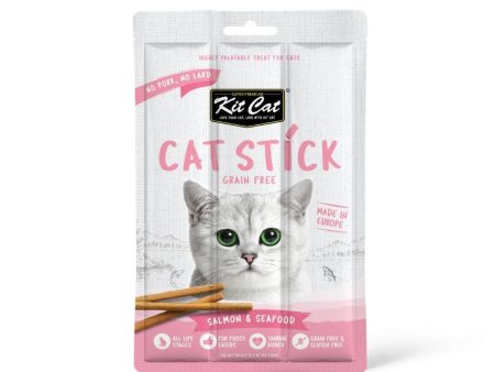 KIT CAT CAT STICK - SALMON & SEAFOOD 15G Cheap