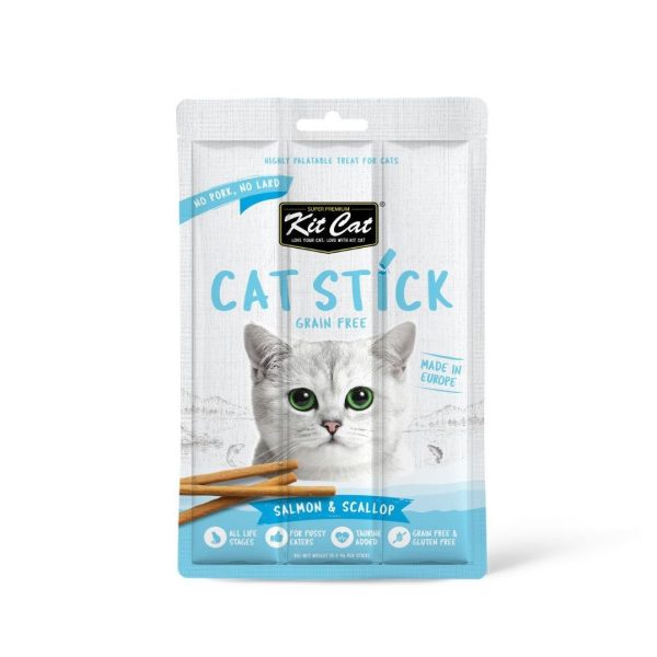 KIT CAT CAT STICK - SALMON & SCALLOP 15G Cheap