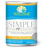 Wellness Simple Food Solutions Duck & Oatmeal Formula Canned Dog 12-12.5oz Online