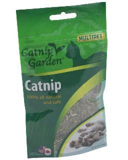 Multipet Catnip Garden Bag 1 Oz Supply