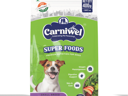 Carniwel Superfoods Veg Kibble Small Breed Adult Dog Dry Food For Sale