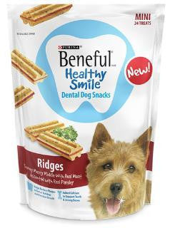 Beneful Healthy Smile 8.4oz Ridges, Mini Hot on Sale