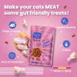 Bark Out Loud by Vivaldis Pillows for Sensitive Gut & Hairball Control Cat Treats Combo Cheap