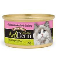 AvoDerm Natural Chicken Chunks Entree in Gravy - Cat 24-3 oz. on Sale