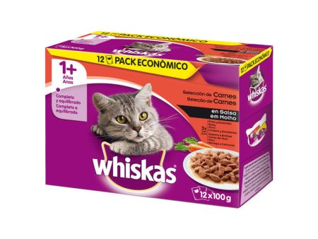 Whiskas Multipack Carne 12 udsx100gr Online Sale