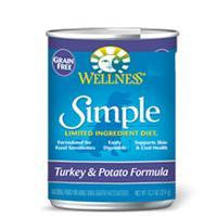 Wellness Simple Solutions Turkey & Potato Can Dog 12-12.5 Oz Sale