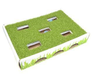 Petstages Grass Patch Hunting Box Invironment Cat Toy Fashion