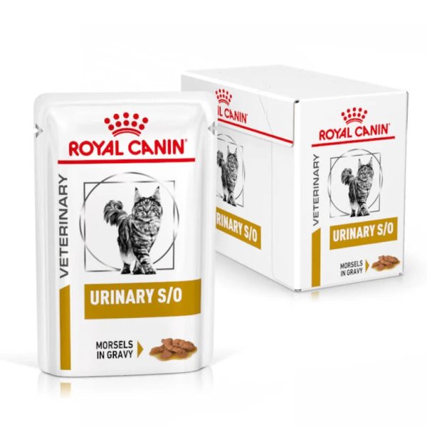 Royal Canin Veterinary Urinary S O 85 gr (Sobre bocaditos en salsa) Online now