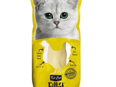 KIT CAT FILLETFRESH - POLLO Y FIBRA (HAIRBALL) 30G For Sale