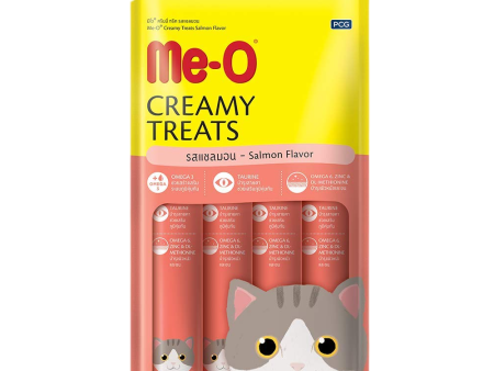 Me O Creamy Salmon Cat Treats Hot on Sale