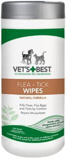 Bramton Vet s Best Flea + Tick Wipes 50 ct. Fashion