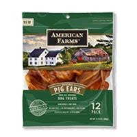 American Farms Pig Ear Bagged - Natural - 23 Oz. Bagged Supply