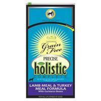 Canine Precise Holistic Complete Grain Free Lamb & Turkey, Garbonzo Bean Dry Food 26lb. Bag Sale