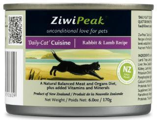 ZiwiPeak  Daily-Cat  Cuisine Rabbit & Lamb Can 12-6 oz. Fashion