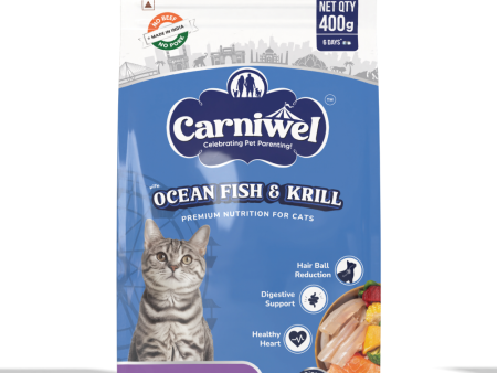 Carniwel Ocean Fish and Krill For Adult Cat Dry Food Online