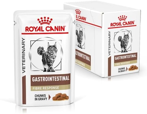 Royal Canin Veterinary Gastro Intestinal Fibre Response Cat 85 gr (Sobre finas láminas en salsa) Supply