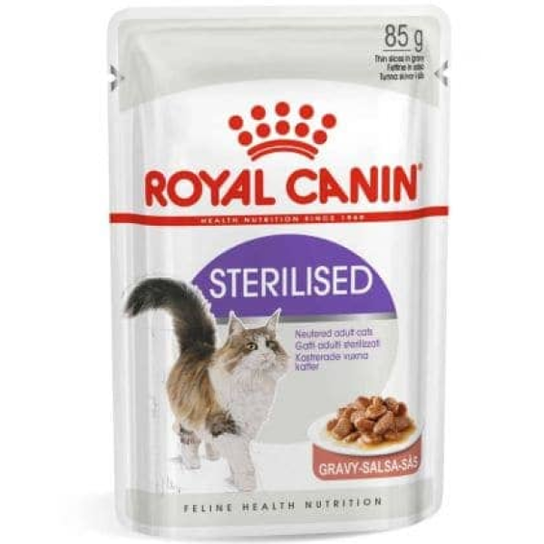 Royal Canin Sterilised Gravy Adult Cat Wet Food Sale