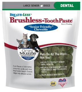 Ark Naturals Gray Muzzle - Breathless Brushless Toothpaste Large Senior Dogs 7.8Z Online Sale