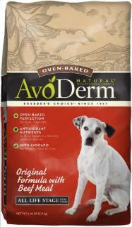 AvoDerm Oven-Baked Original Beef Dry Dog Food - 6-4.4LB *REPL 528053 Supply