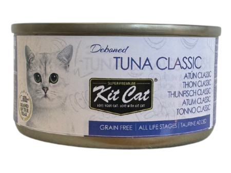 Kit Cat Lata Toppers - Atún Classic (con Katsuobushi) 80g For Sale