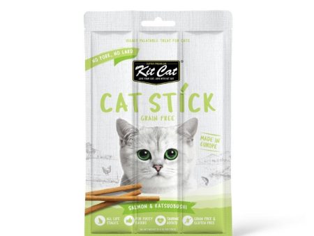 KIT CAT CAT STICK - SALMON & KATSUOBUSHI 15G For Cheap