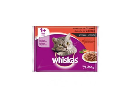 Whiskas Seleccion Carne 4 udsx100g Hot on Sale